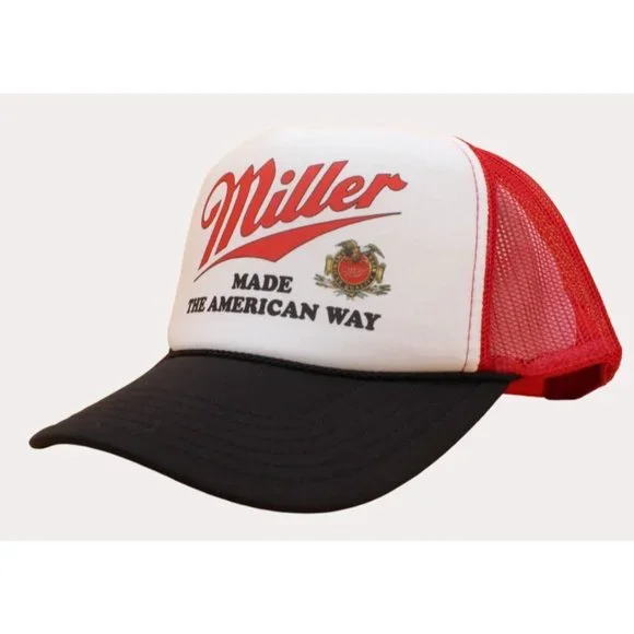 Miller Hat | Miller Trucker Hat - Picture 3 of 3